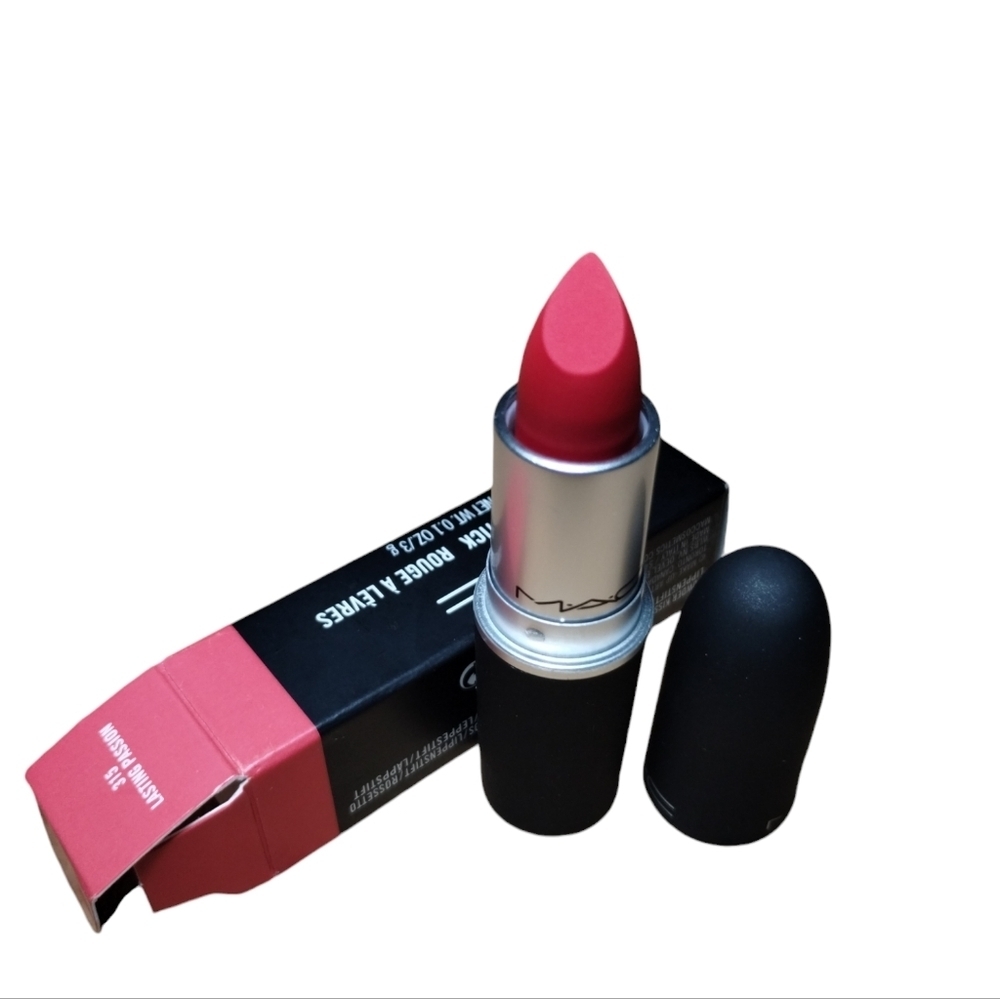 Mac Cosmetics Powder Kiss Lipstick 315 LASTING PASSION • new in Box‎